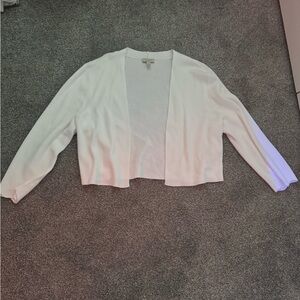 Talbots Soft Gray Knit Top